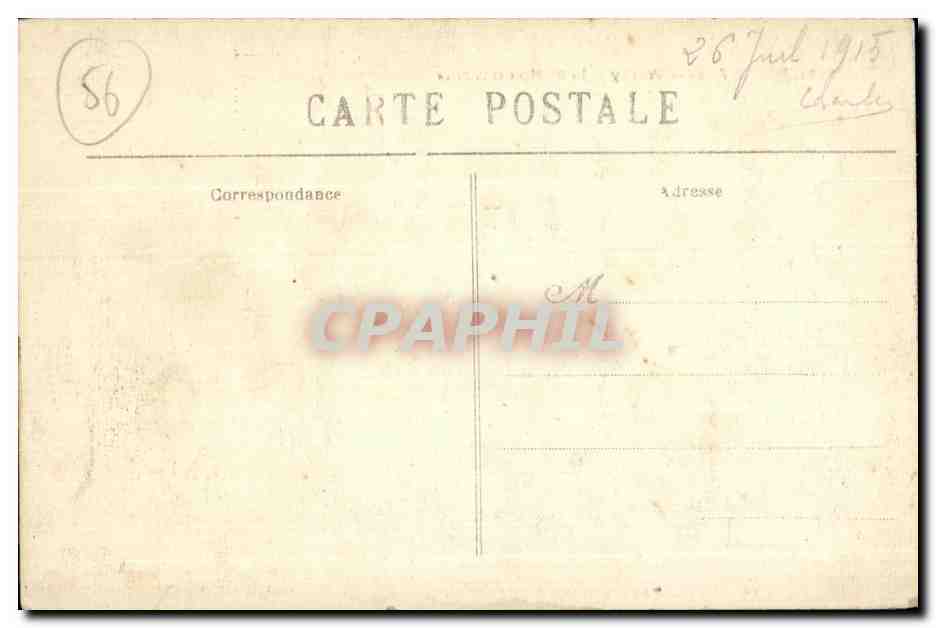 Sainte-Anne-d'Auray — The Basilica and the Square — Publisher: L. M. L. Villard, West — Back