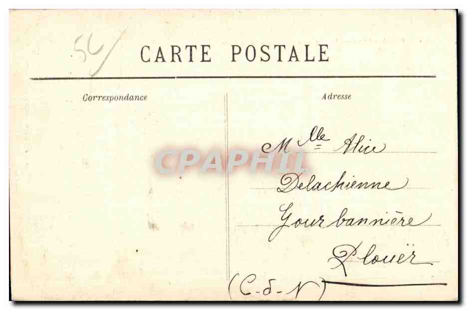 Sainte-Anne-d'Auray — The Basilica and the Square — Collection Villard, Guimper — Back