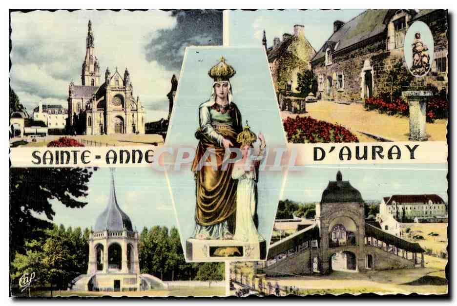 CPSM Sainte Anne d Auray Le Basilique