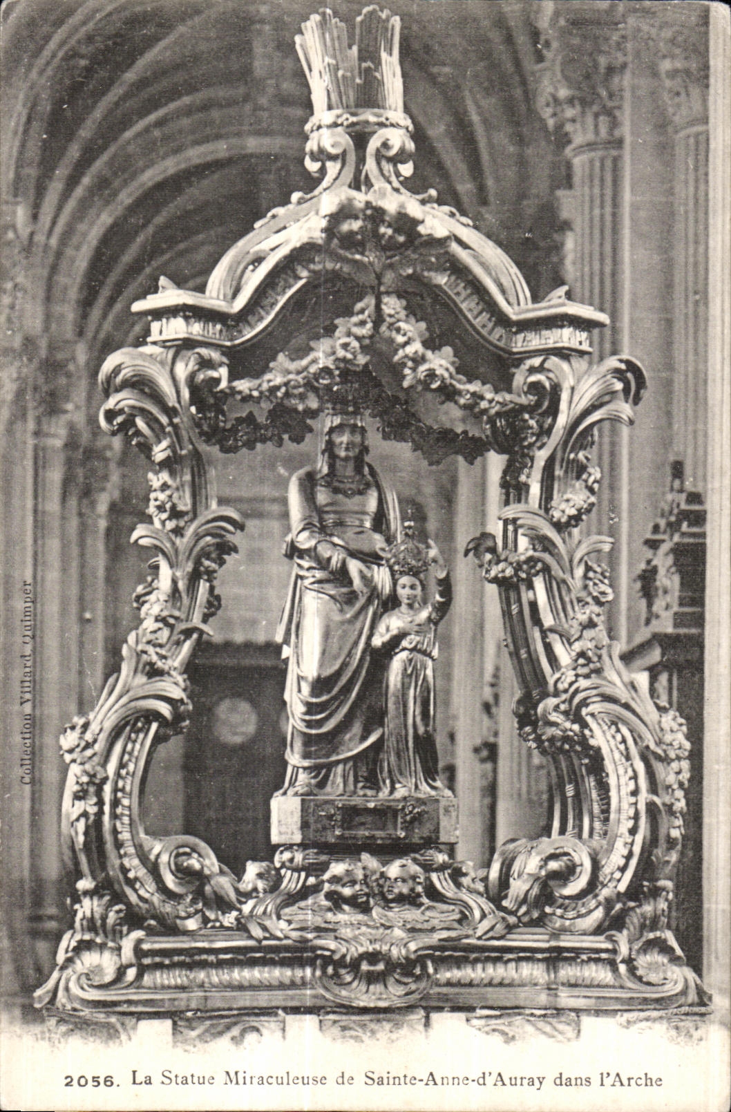 CPA Sainte Anne d Auray La Statue Miraculeuse de Dans l Arche