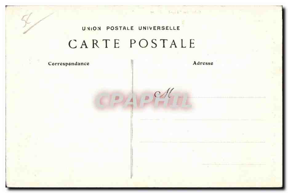 CPA Sainte Anne d Auray La Statue Miraculeuse de Dans l Arche — Verso