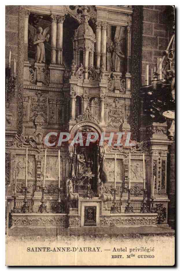 CPA Ste Anne d Auray Autel privilegie 