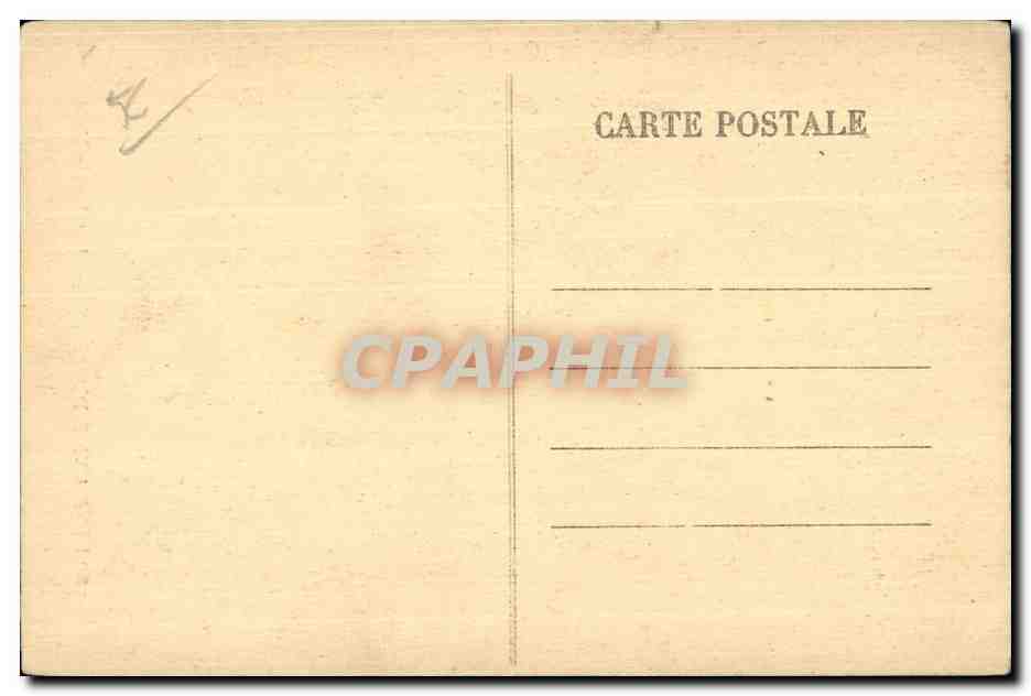 CPA Ste Anne d Auray Autel privilegie  — Rückseite