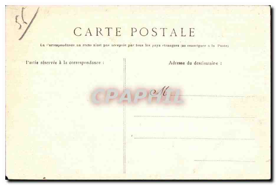 CPA Ste Anne d Auray L Autel privilegie de Sainte Anne — Verso