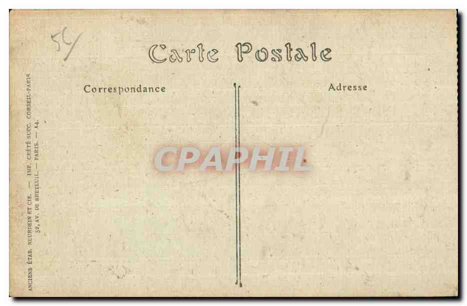 CPA Vannes Collection David ei sa Femme Figures placees au coin d une de — Rückseite