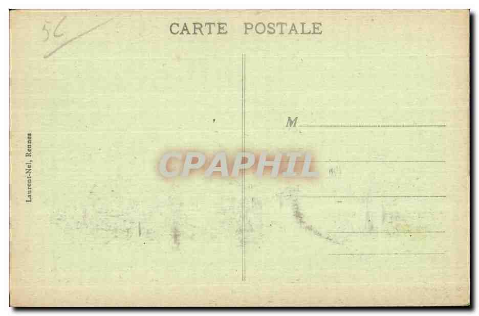 CPA Vannes Vannes et sa Femme Maison ayant appartenu a Gilles de Breragne — Rückseite