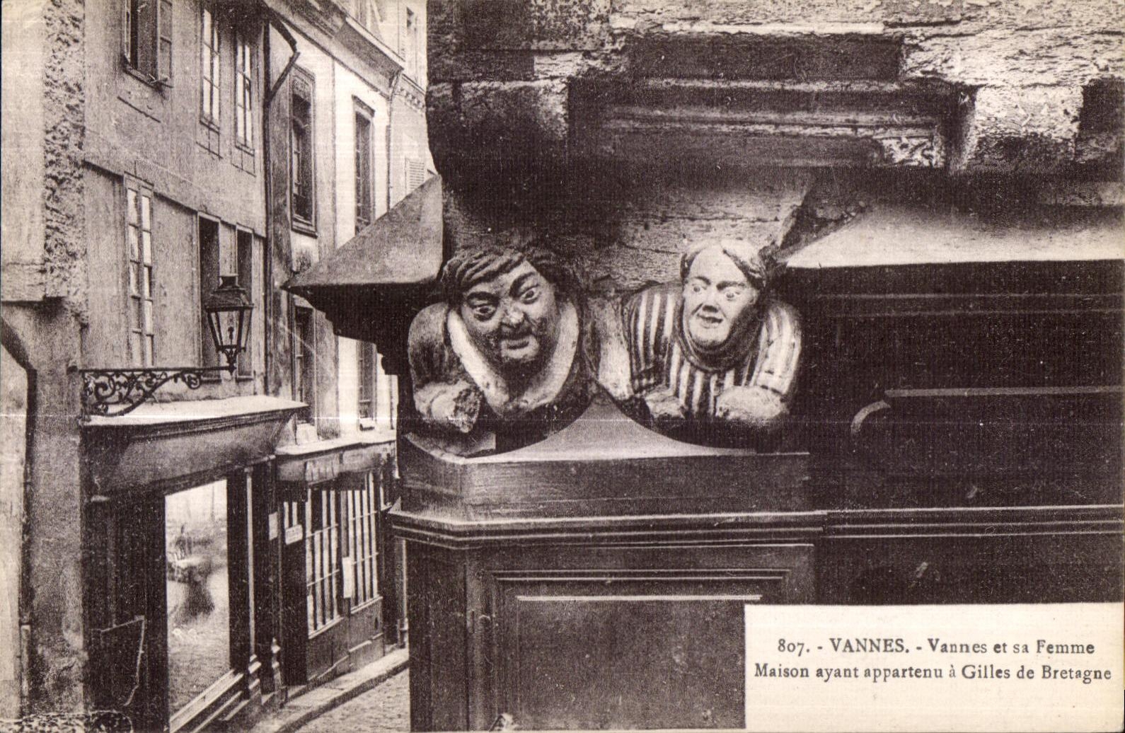 VANNES - Vannes et sa Femme - Maison ayant appartenu à Gilles de Bretagne