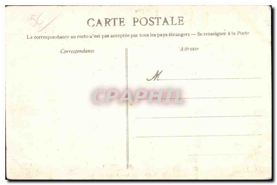 CPA Statne de Ste Anne dans le Cloitre  — Verso
