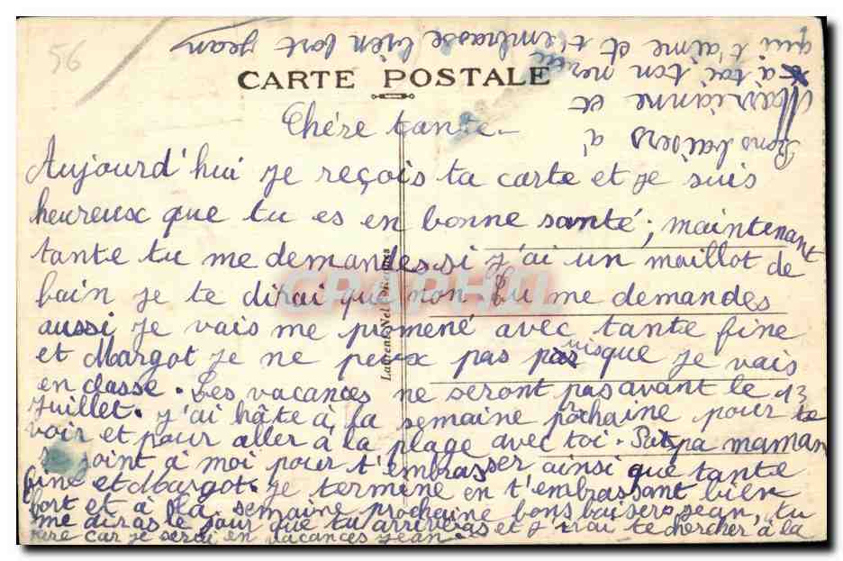 CPA Sainte Anne d Auray Pelerinage d Hommes Folklore Costume — Rückseite