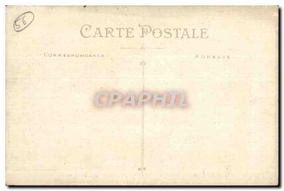 CPA Sainte Anne D Auray La Basilique prise de la Scala Sancta — Rückseite