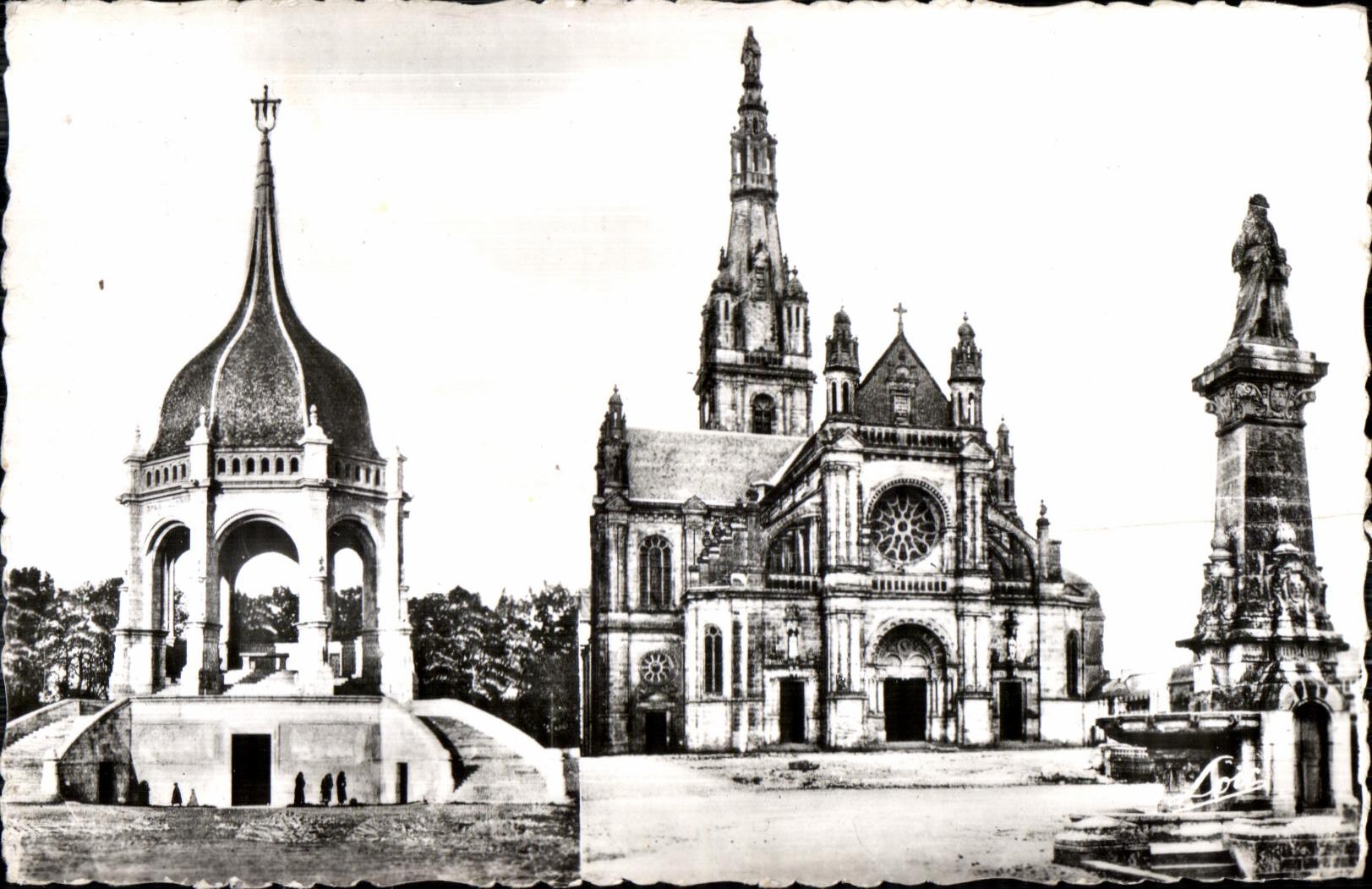 Sainte-Anne-d'Auray — Basilique et monument aux morts — Édit. P. Mesny, Rennes