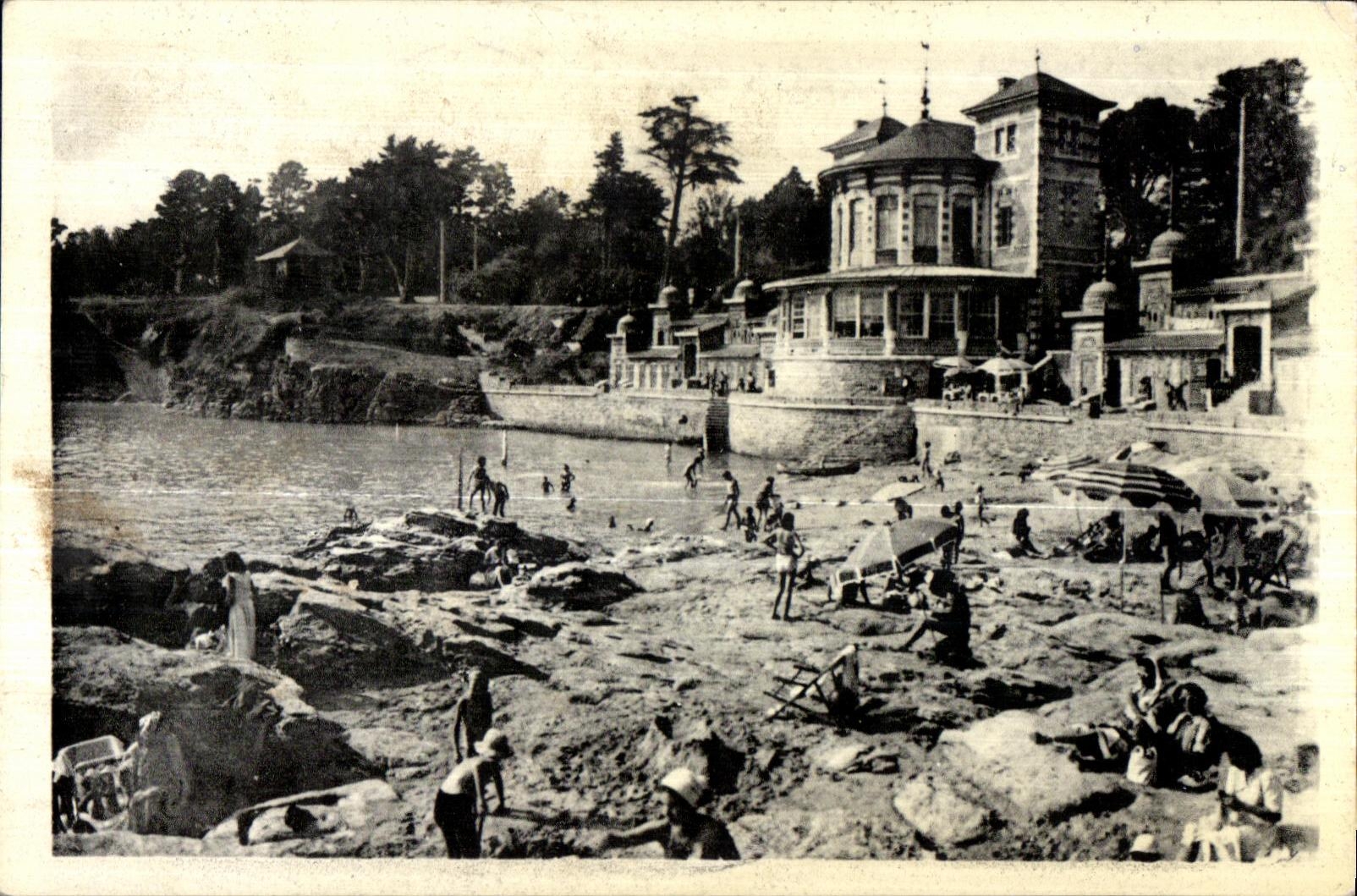 CPA Pornic Plage de Gourmalon et le Casino