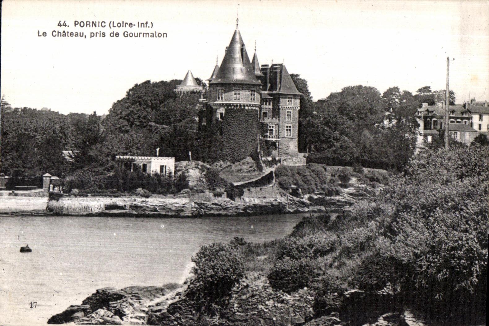 CPA Pornic (Loire-Inf ) Le Chateau Pris de Gourmalon