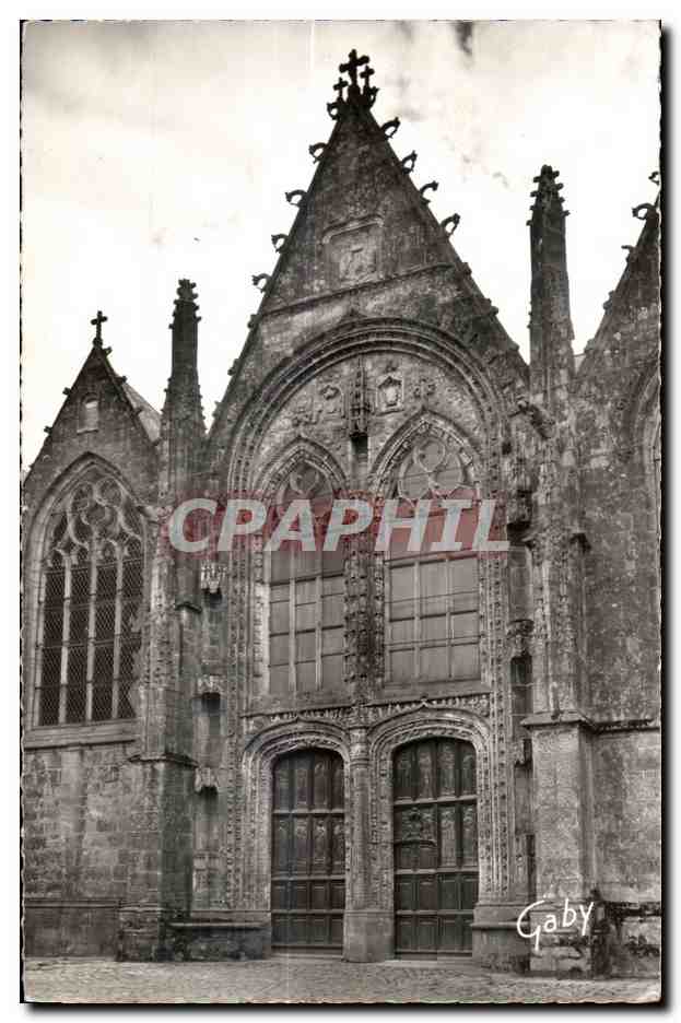 Ploermel (Morbihan) — Portail Nord de l'Église — Éditions Gaby