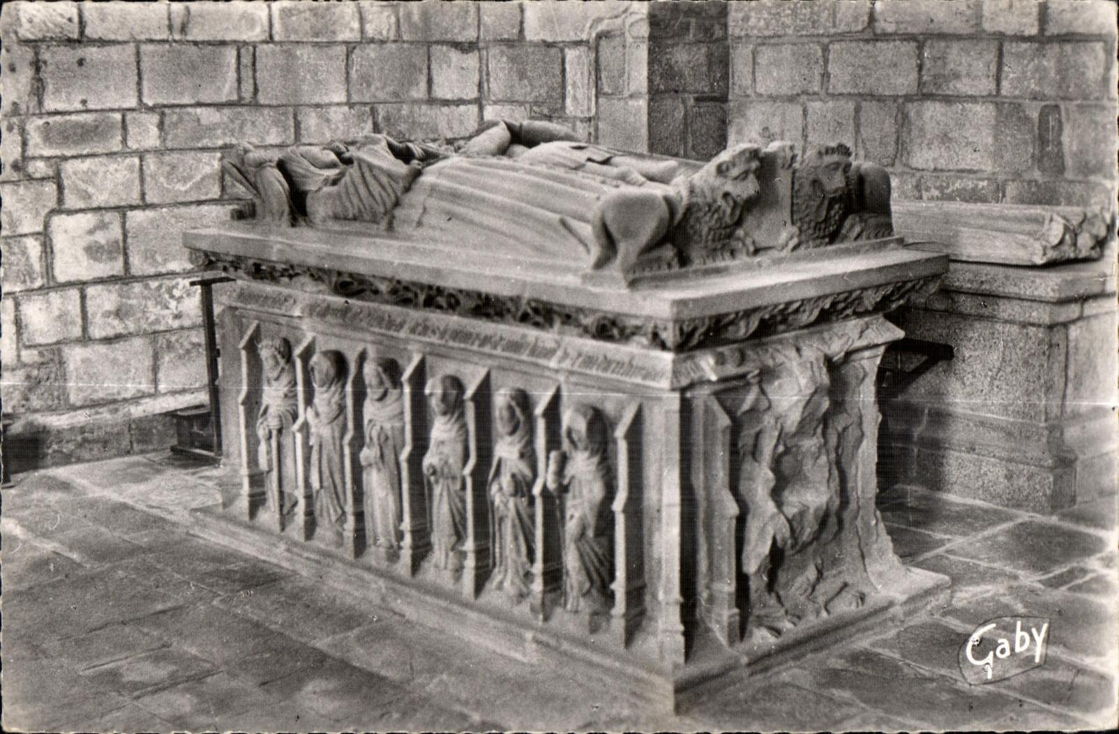 Tombeau de Philippe de Montaubert et d'Anne du Chastelier — Ploërmel (Morbihan) — Gaby