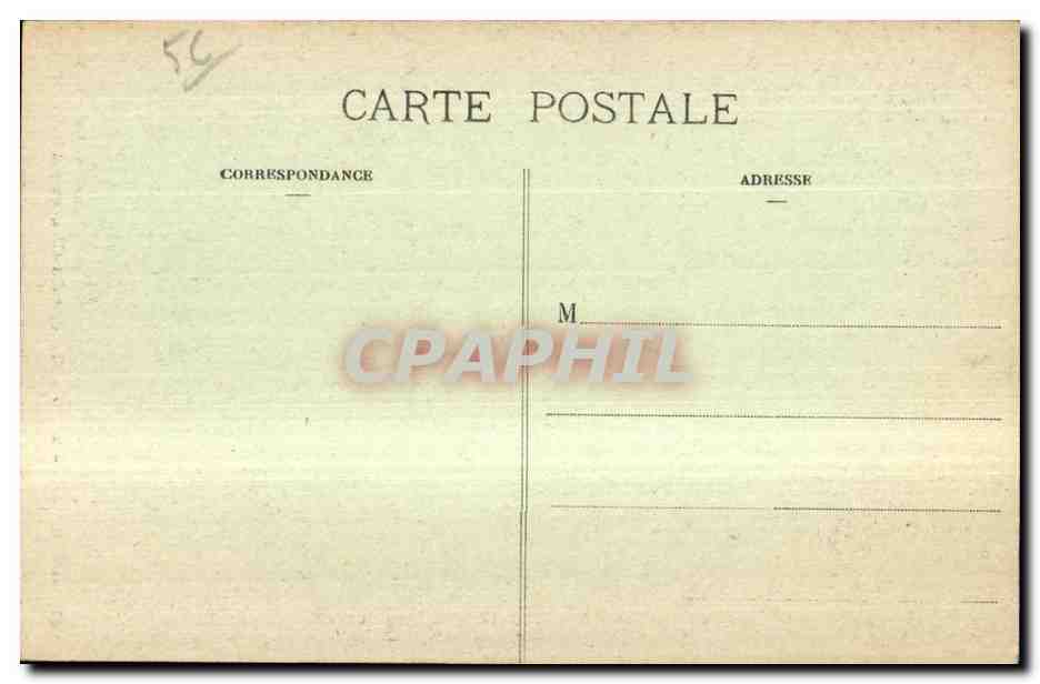 Entrée du Château de Pontivy — Châteaux de Bretagne — Éditeur E. Hamonnet, Sèvres, n° 2320 — Verso