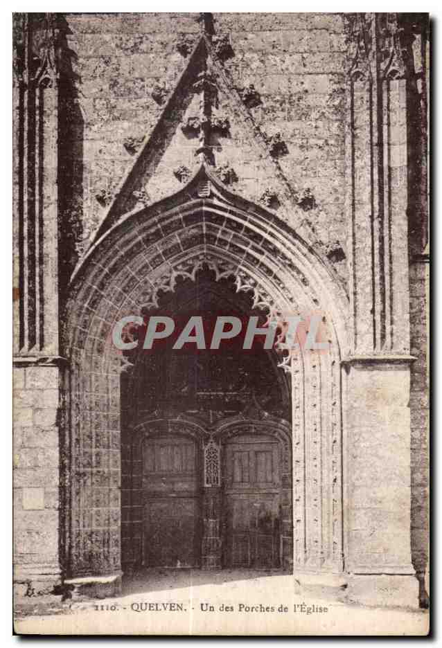 Quelven - Un des Porches de l'Église — Laurent-Nel, Rennes