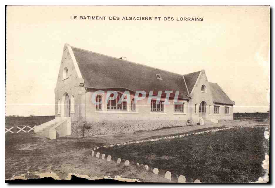 Le bâtiment des Alsaciens et des Lorrains — Quiberon — Éditeur : Exclusivité E. Hollébecq, Paris