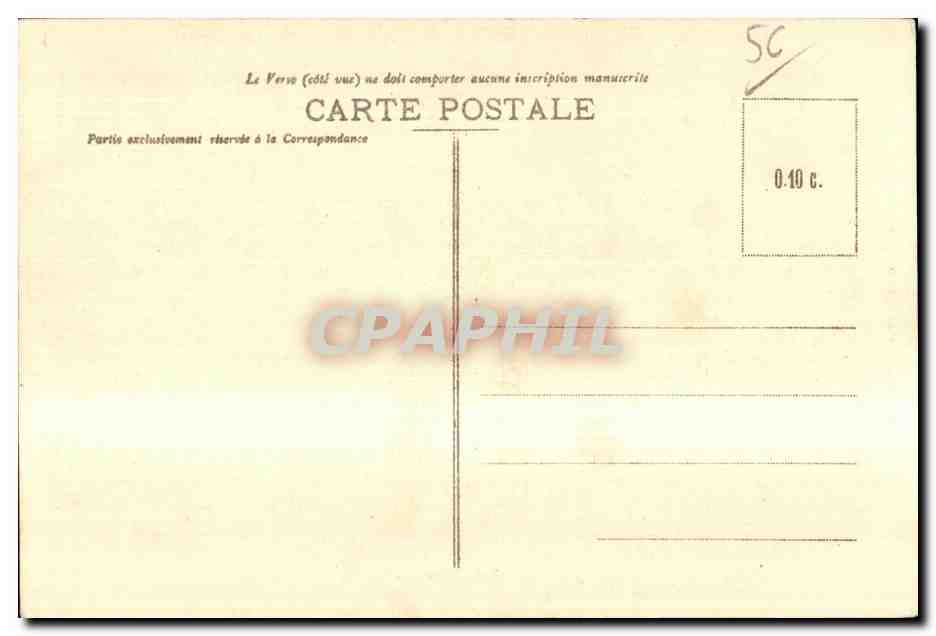 Presqu'île de Quiberon (Morbihan) — Coulloirs de Port-Bara — Collection L. Lanneleugue, Quiberon — Rückseite