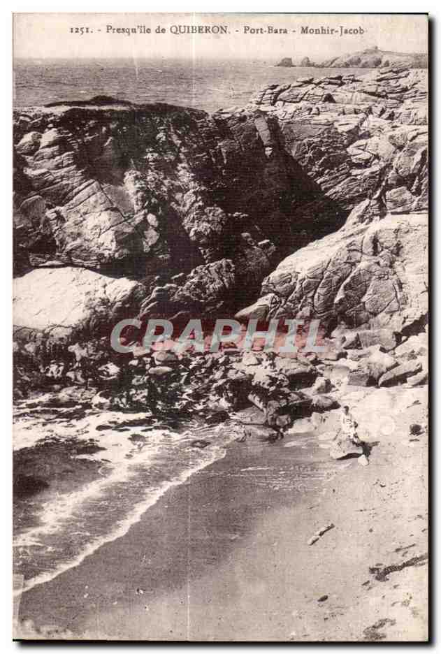 Presqu'île de Quiberon — Port-Bara - Monhir-Jacob — n°1251