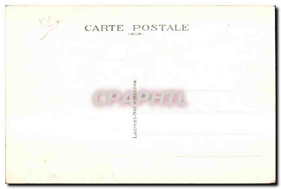 Saint-Gildas-de-Rhuys — Étude de rochers à l'entrée de la grotte de la Bonne Fontaine — Laurent-Nel, Ittennes — Verso