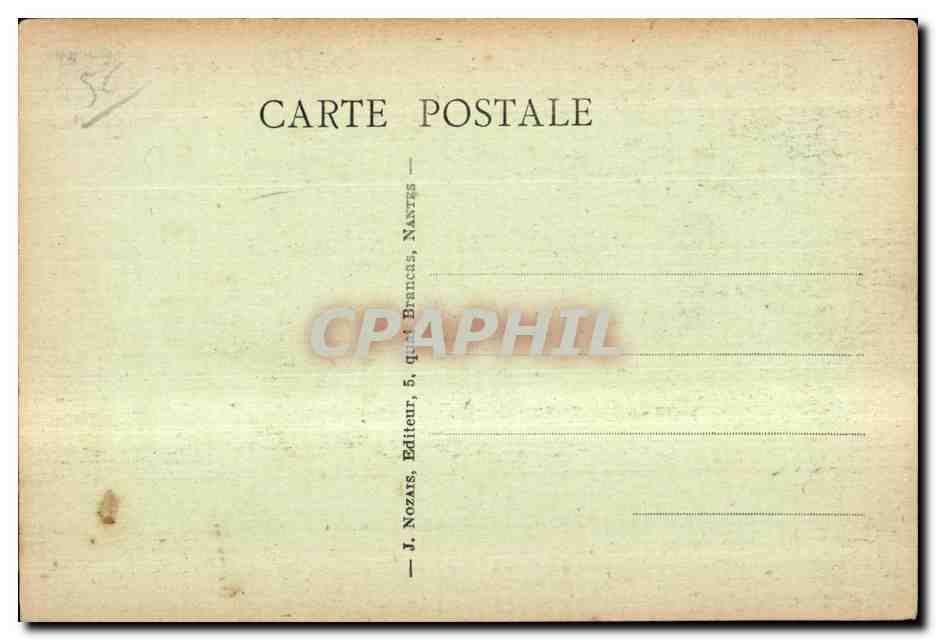 ROCHEFORT-en-TERRE (Morbihan) — Un joli coin de la Vallée de Gueuzon — Ed. J. G. — Rückseite