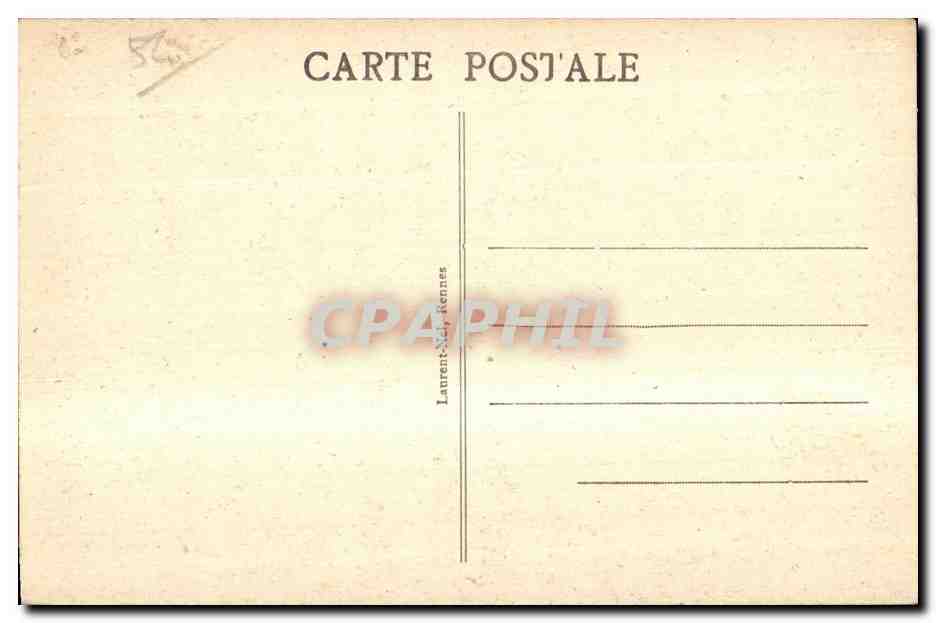 CPA Rochefort en Terre Vieux Chateau (XIII siecle) Le Chateau de Rochefort fut la Propriete des Rochefort Rieux Coligny — Rückseite