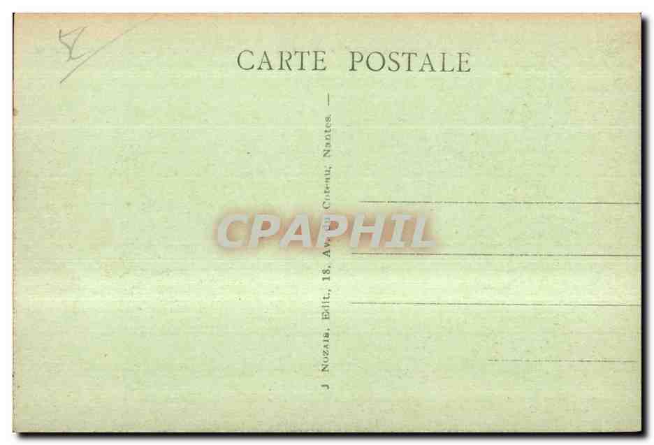 Rochefort-en-Terre (Morbihan) — Un joli coin de la Vallée de Gueuzon — J. Nozaïs, Nantes — Rückseite