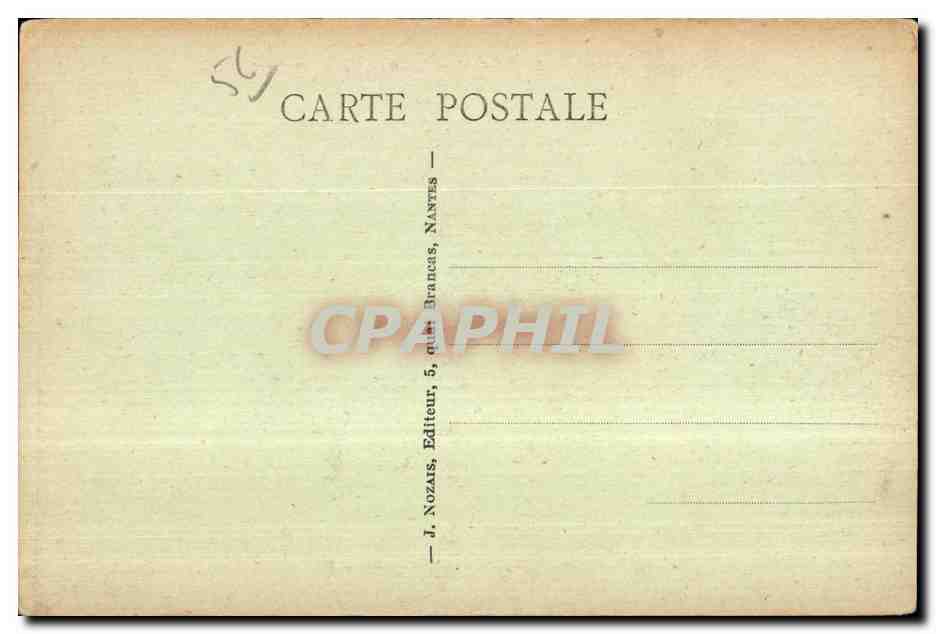 ROCHEFORT-en-TERRE (Morbihan) — Un sommet rocheux — Ed. A.C. — Rückseite