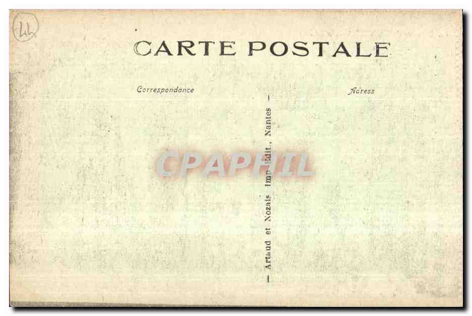 CPA Calvaire de Pontchateau Le Golgotha — Rückseite