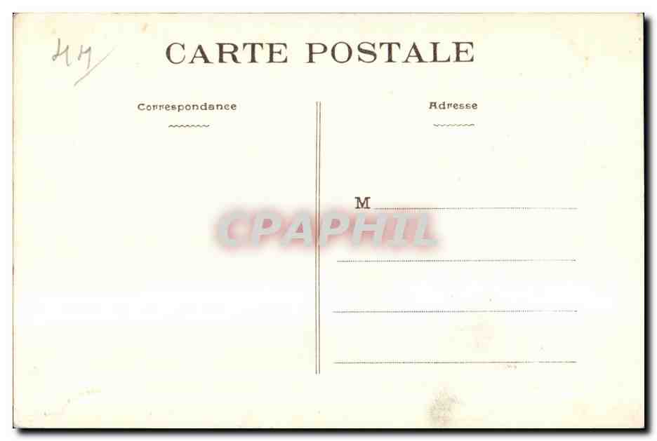 CPA Calvaire de Pontchateau Agonie de Jesus Grotte de Gethsemani — Rückseite