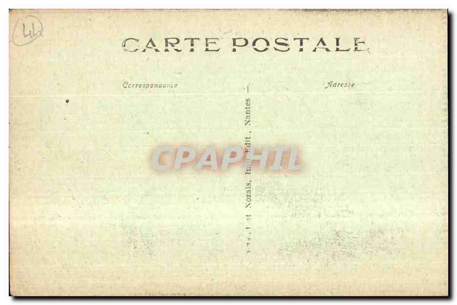 Calvaire de Pontchâteau — XIVe Station : Jésus porté au Tombeau — Saint-Sépulcre — Éditeur : Nozals, Nantes — Reverso