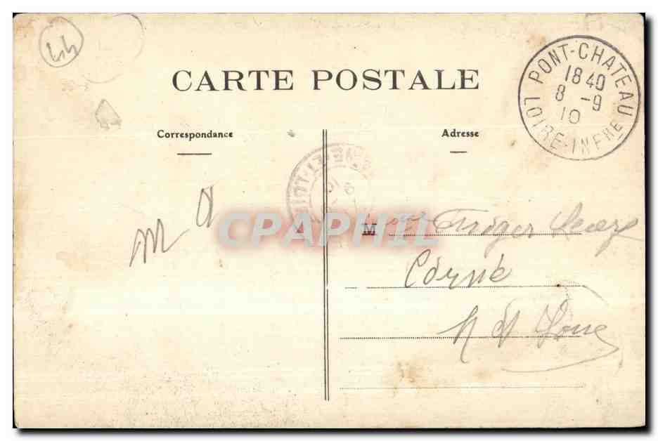 CPA Pontchateau Le Calvaire (XII Station) — Rückseite