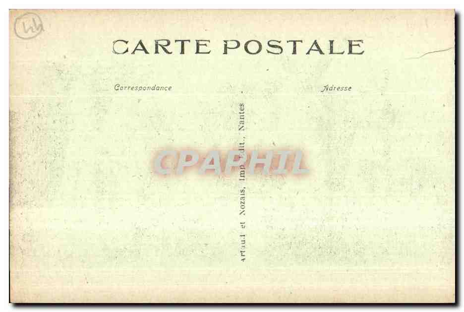 CPA Calvaire de Pontchateau (VII Station) Jesus tombe pour la seconde fois — Rückseite