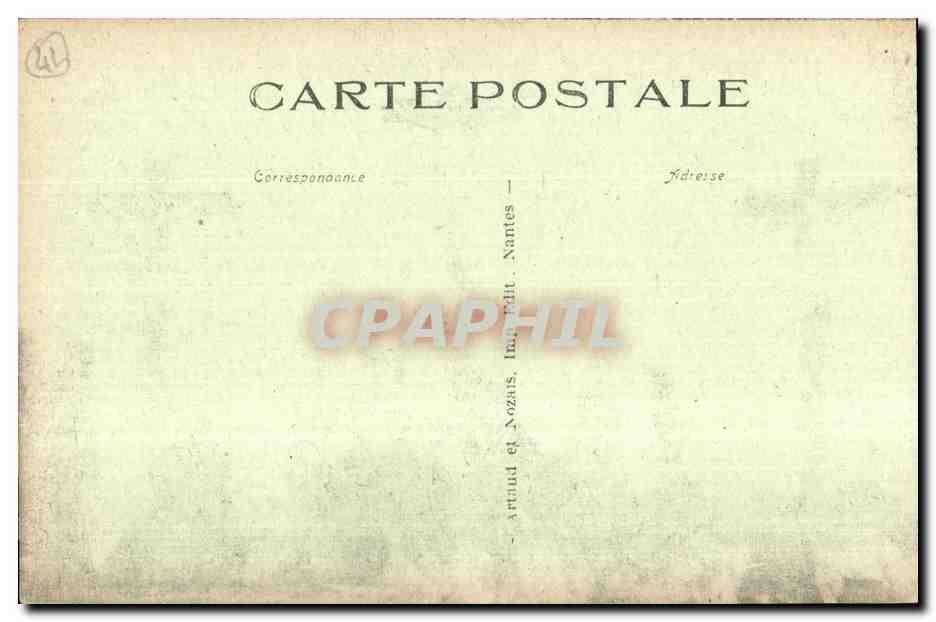CPA Calvaire de Pontchateau (XI Station) Jesus cloue a la Croix — Rückseite