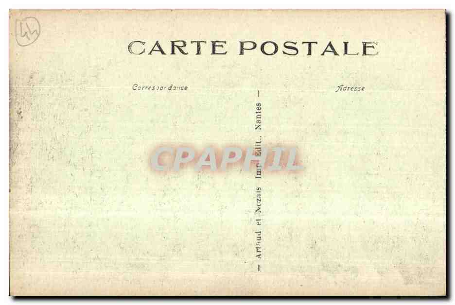 CPA Calvaire de Pontchateau (IX Station) Jesus tombe pour la troisleme fois — Rückseite