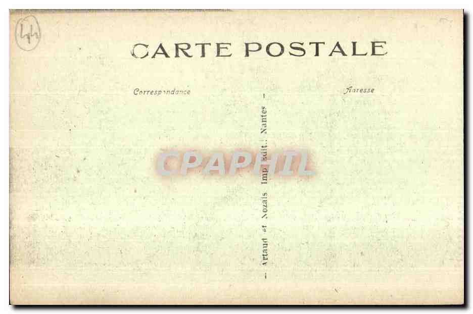 CPA Calvaire de Pontchateau (VI Station) Une Femme picuse essuie la face de Jesus — Rückseite