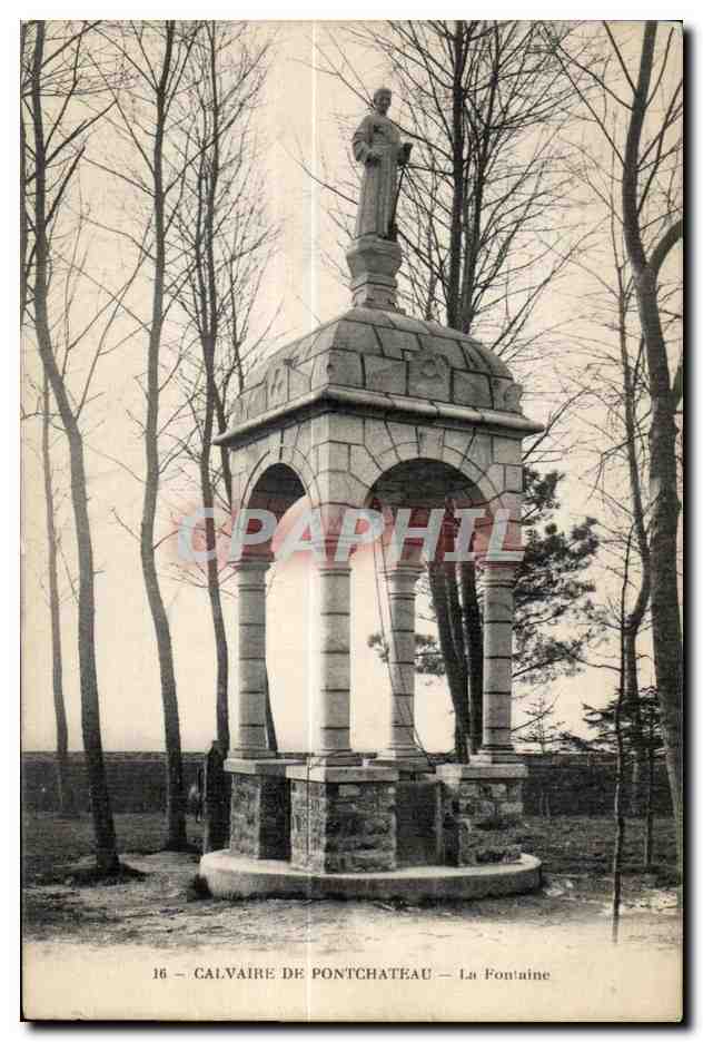 CPA Calvaire de Pontchateau La Fontaine