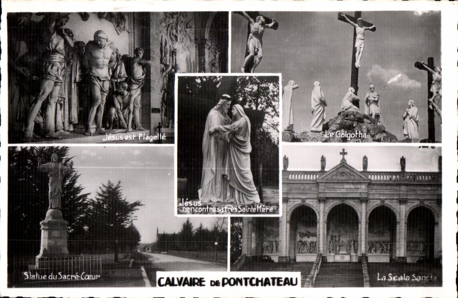 Calvaire de Pontchâteau — scènes de la Passion — Éditions NOZAS, Nantes