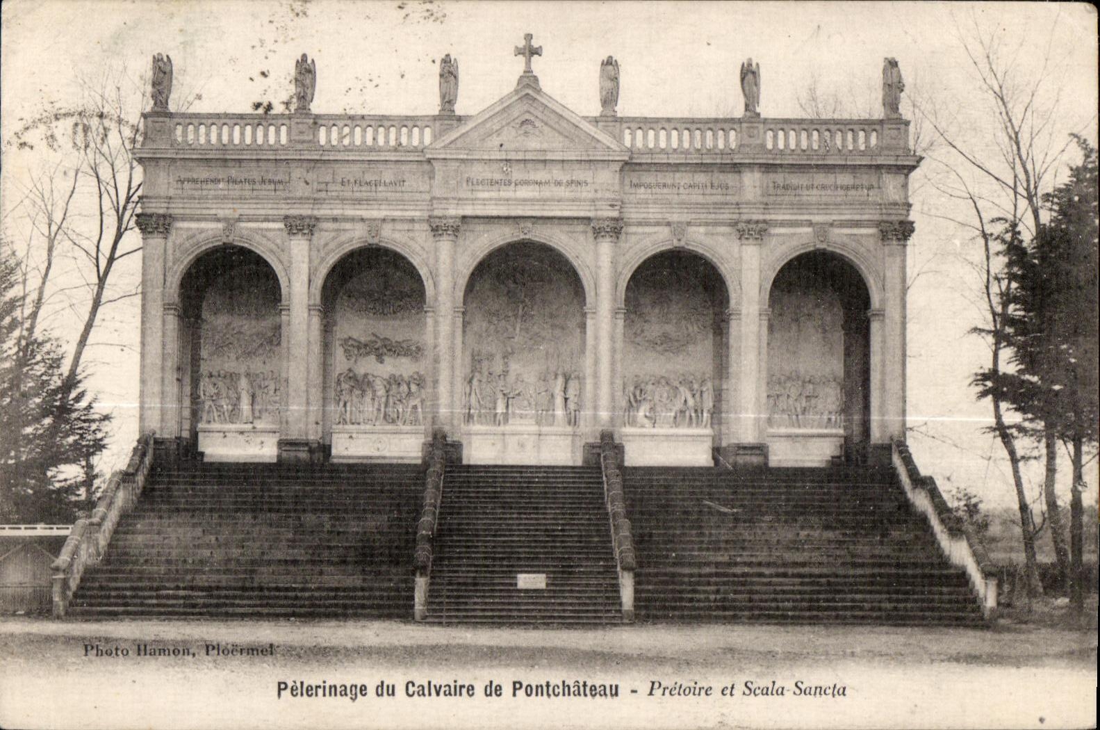 CPA Pelerinage du Calvaire de Pontchateau Pretoire et Scala Sancta