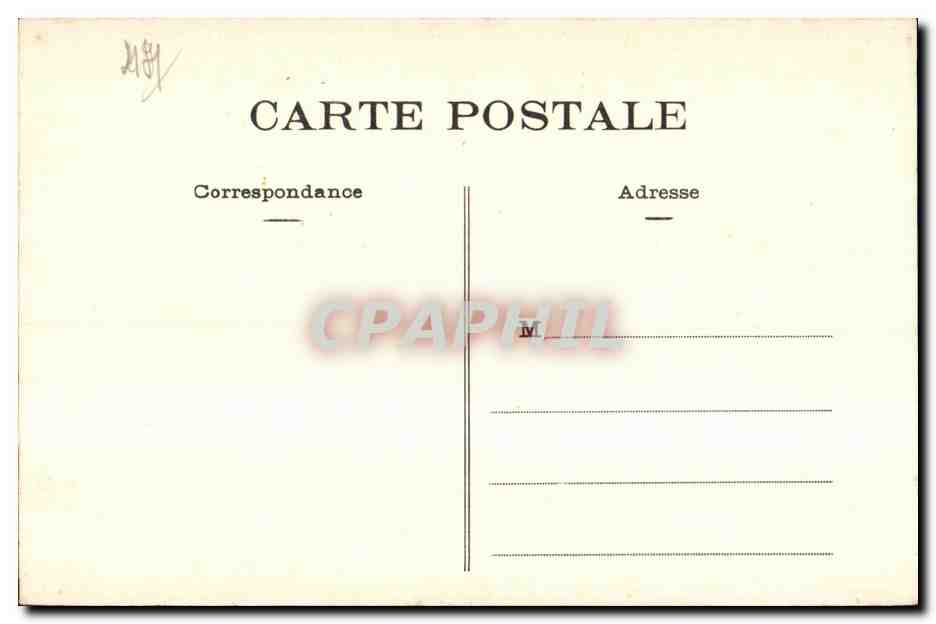 CPA Calvaire de Pontchateau (XI Station Jesus cloue a la Croix — Rückseite