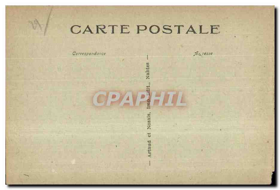 CPA Brest le port de guerre et la grue electrique force i so tonnes (bauteur 57 m so longneur 82 m 45) — Rückseite