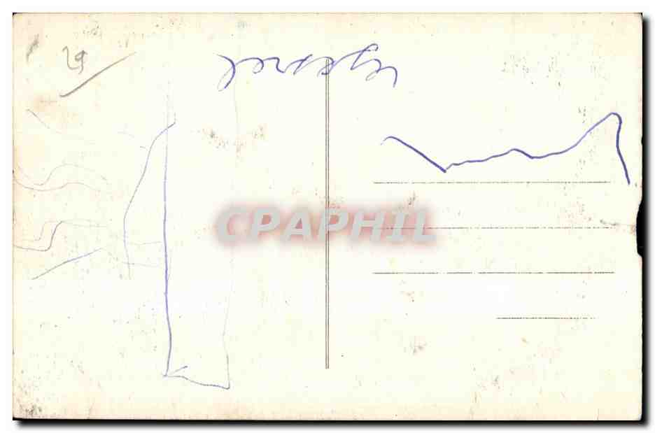 Brest — Place Anatole France — éditeur inconnu — Verso