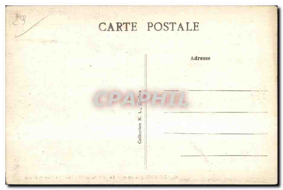 CPA Guimiliau (finistere) Le Calvaire (1581) Derails Calvery Details — Rückseite