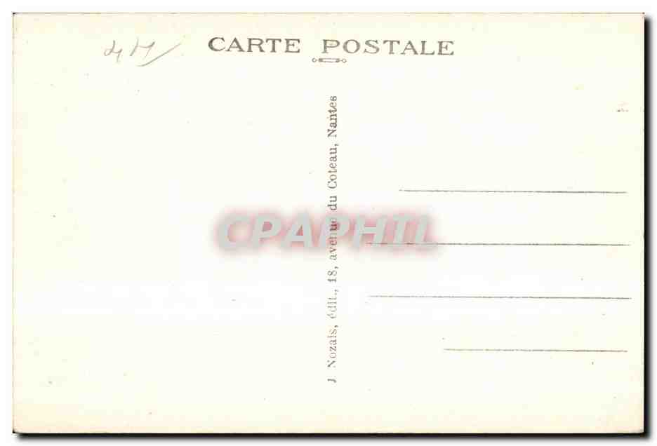 Calvaire de Pontchâteau (L.-Inf.) — Le Prétoire — La Flagellation — Verso