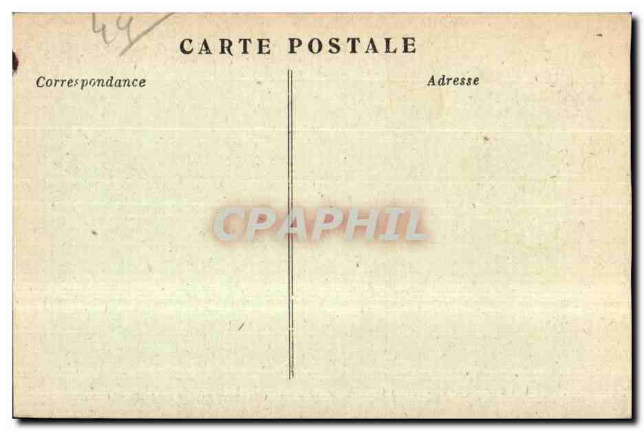 CPA Calvaire De Pontchateau Station Jesus tombe pour la Premiere fois — Rückseite