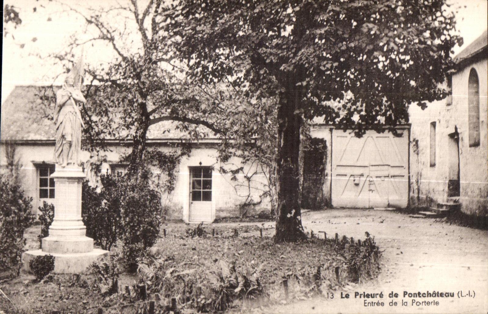 CPA Le Prieure de Pontchateau Station Entre de la Porterle