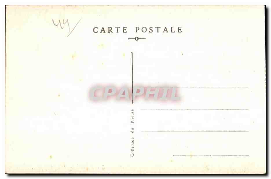 CPA Le Prieure de Pontchateau Station Entre de la Porterle — Rückseite