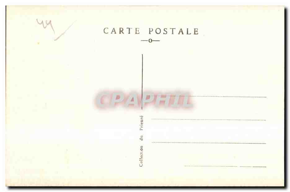 CPA Le Prieure de Pontchateau Focade Nord — Rückseite