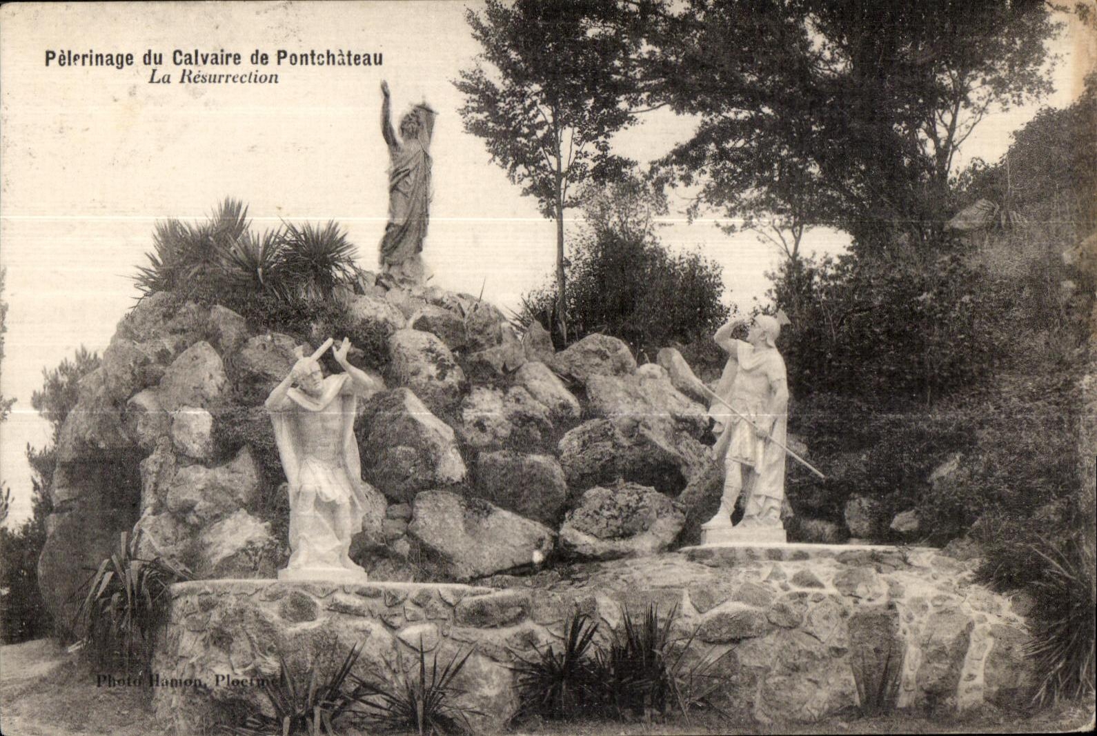 CPA Pelerinage du Calvaire de Pontchateau La Resurrection